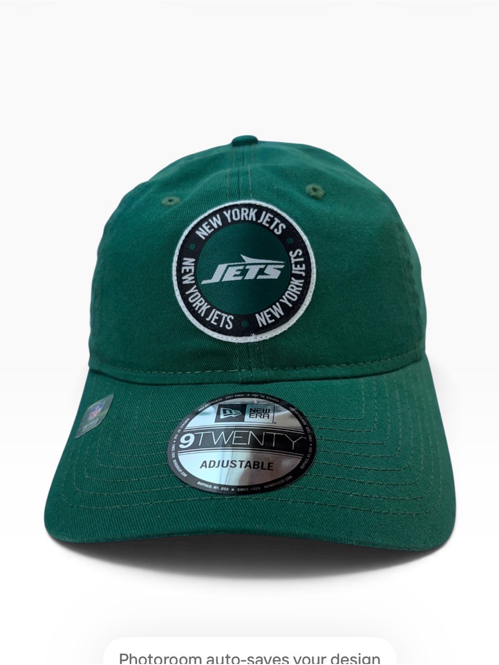 New Era Green New York Jets 9TWENTY Adjustable Cap